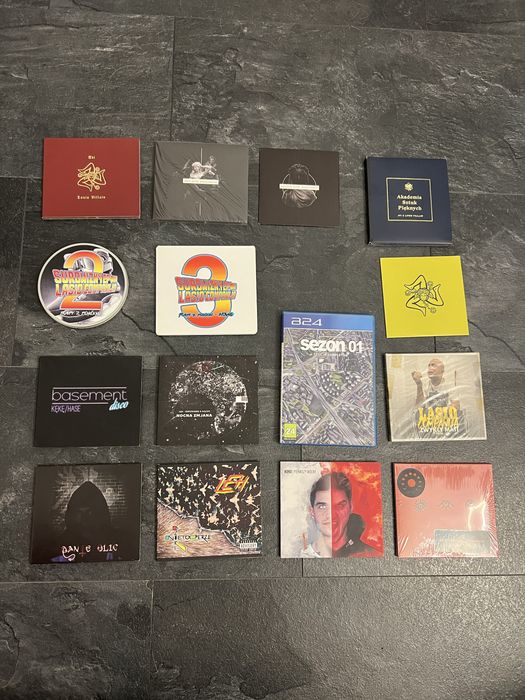 Kolekcja plyt Polski Rap Biale Kruki