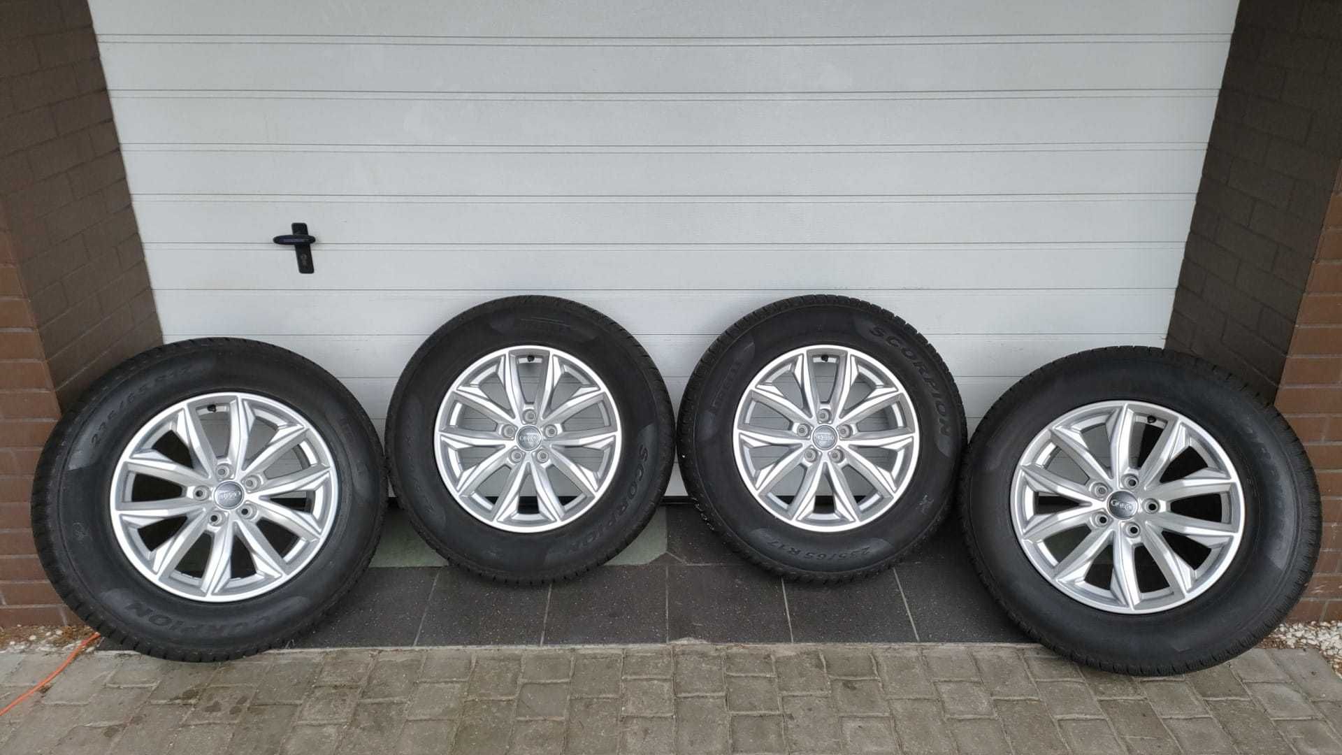 Koła Audi Q5 SQ5 17"5x112 opony zima 235/65/17 Pirelli (OL1505)