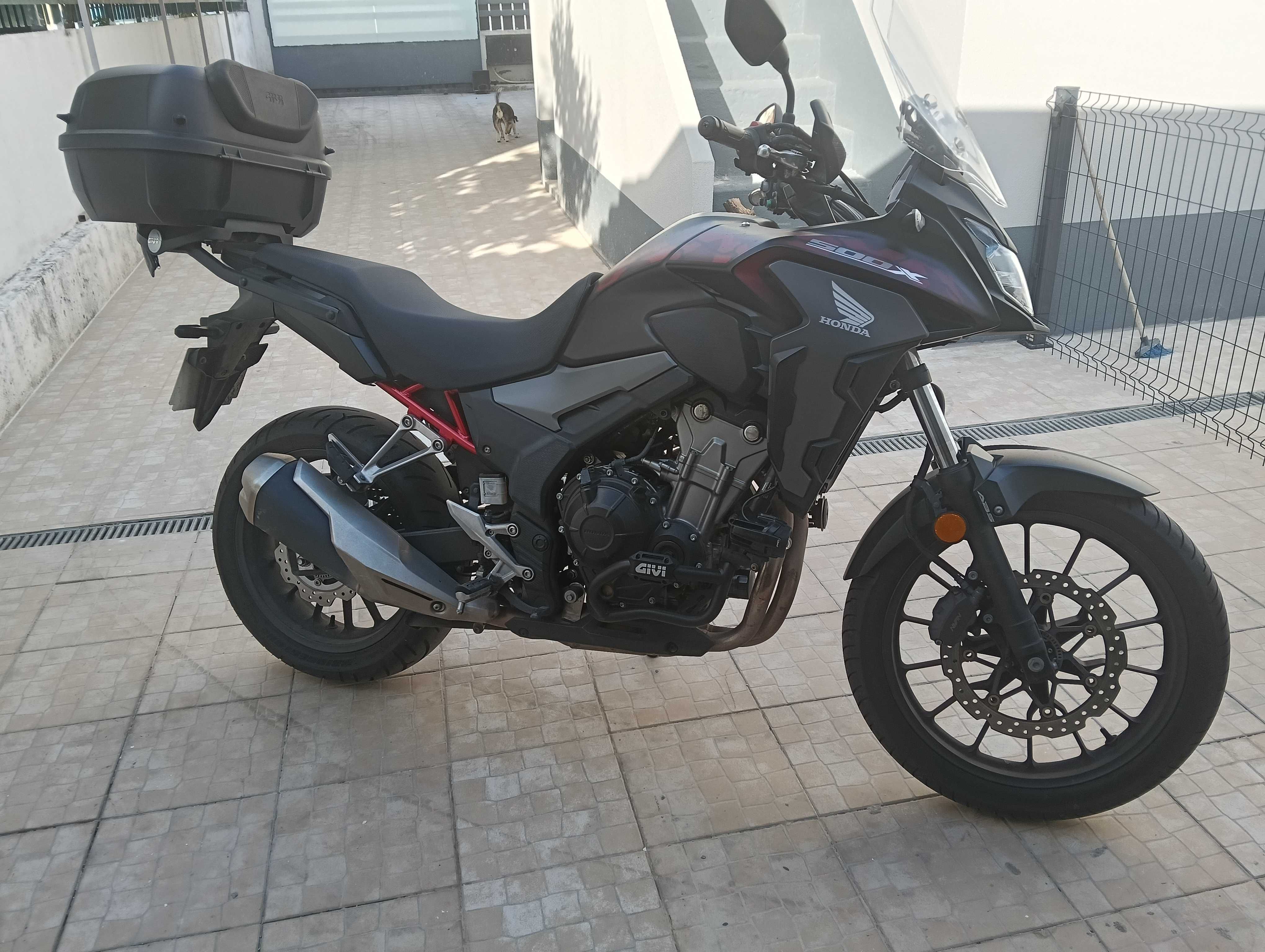 Honda CB 500 X super económica e vários extras, carta A2