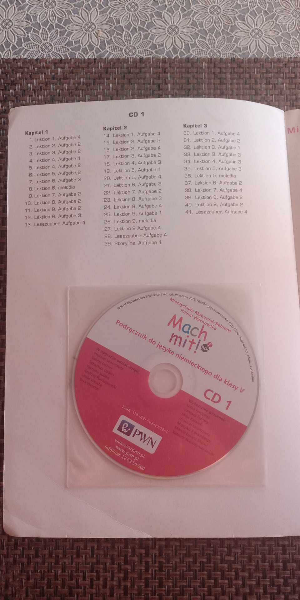 Mach mit! neu 2. Podręcznik do języka niemieckiego. Klasa 5 + CD