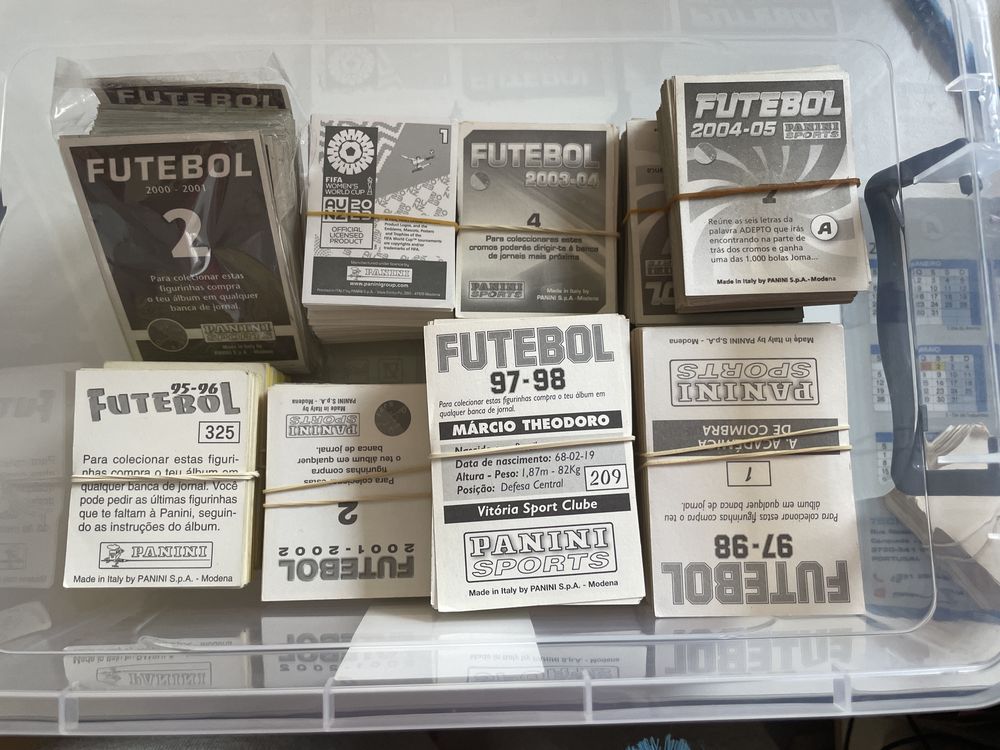 Cromos de diversas épocas