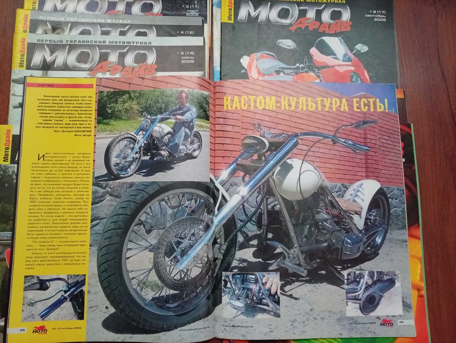 Колекція журналів МотоДрайв за 2006 рік