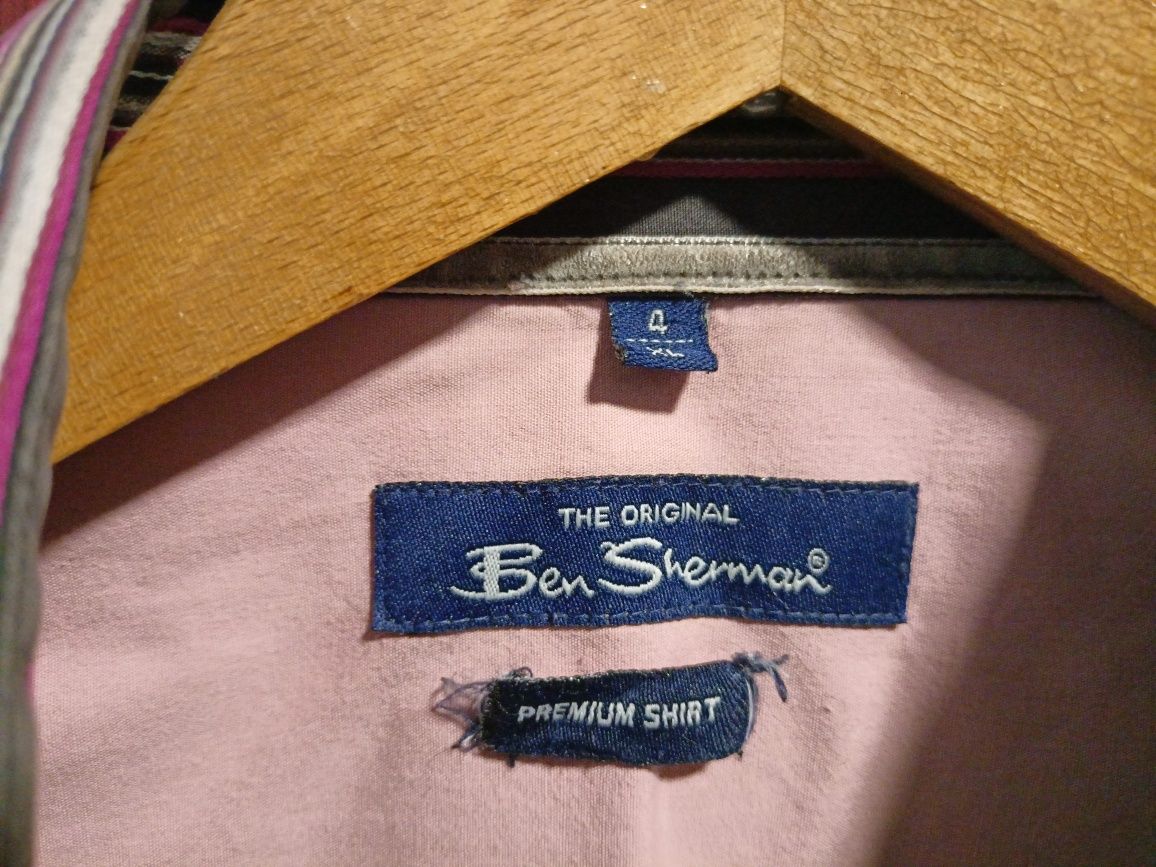 Koszula Ben Sherman paski brązowe