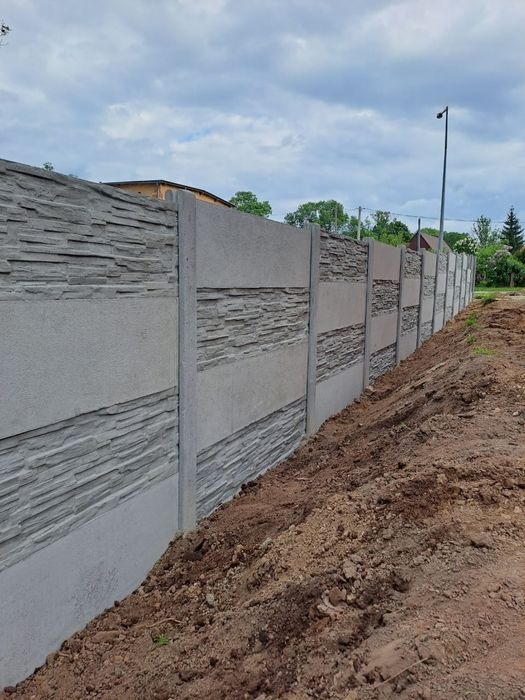 Dolnyśląsk Ogrodzenia betonowe Montaż Transport