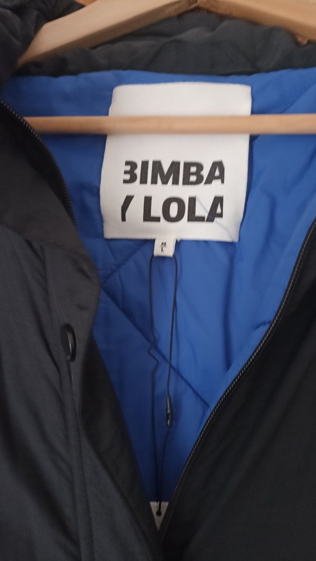 Parka longa oversize Bimba Y Lola M/L NOVA