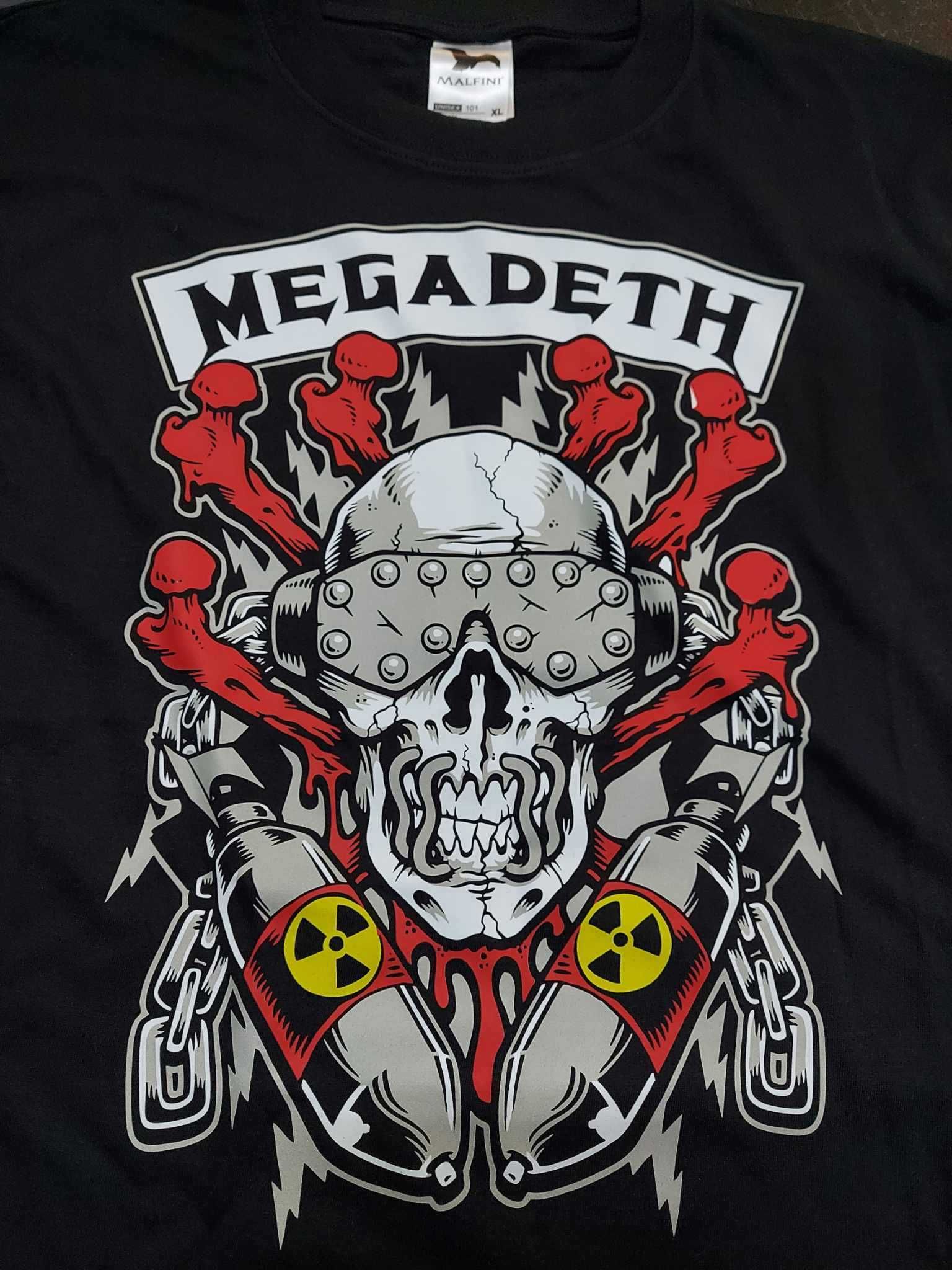 koszulka t-shirt MEGADETH thrash metal rozmiar XL