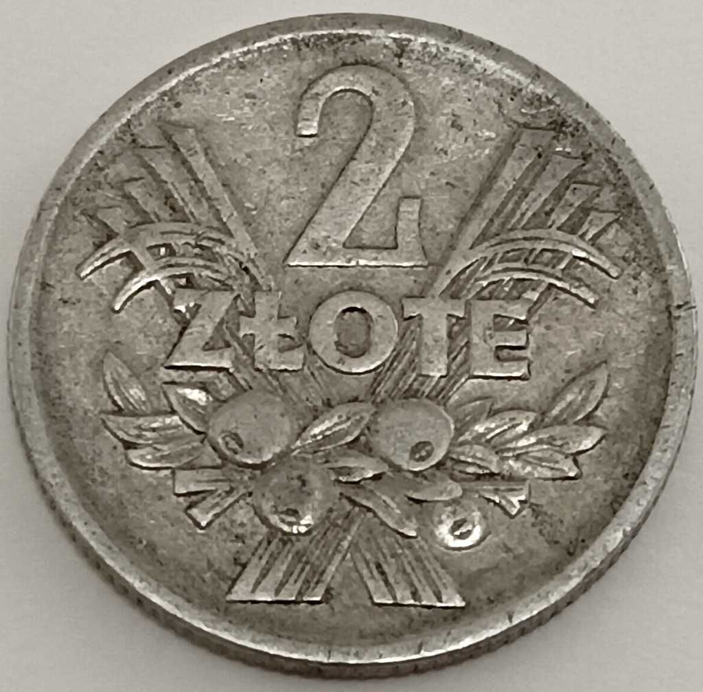 moneta kolekcjonerska 2 ZŁOTE - 1973 rok