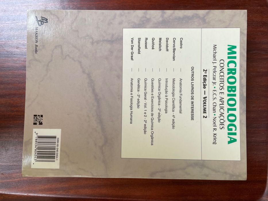 Microbiologia - Conceitos e Aplicações