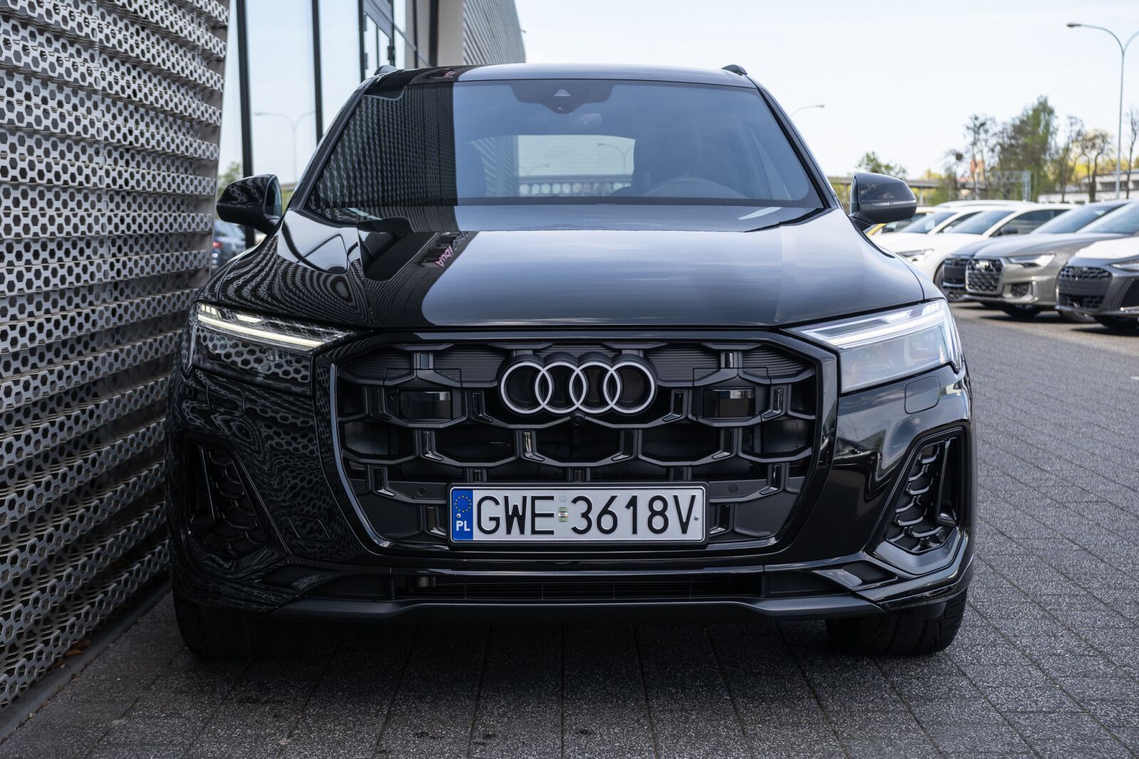 Audi Q7 Leasing 103,88% / MatrixLED / ACC/ 2x S line / Pakiet Czerń / Koła 22'
