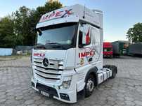 Mercedes-Benz ACTROS MP4 1845 lowdeck GIGASPACE  Mercedes Actros MP4 1845 lowdeck GIGA SPACE Mega 2017r opony 90% ŁADNY