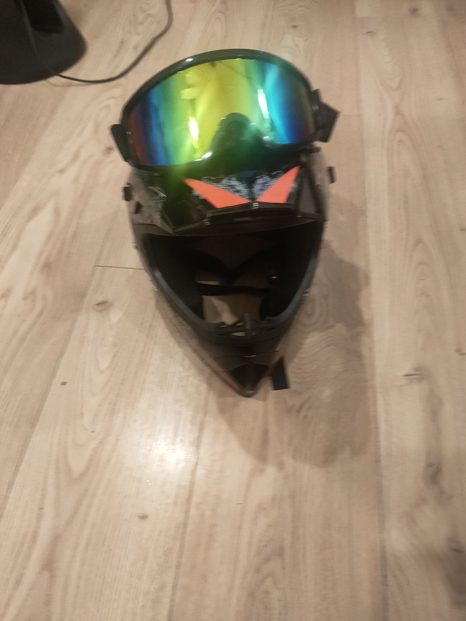 Kask cross XL nowy