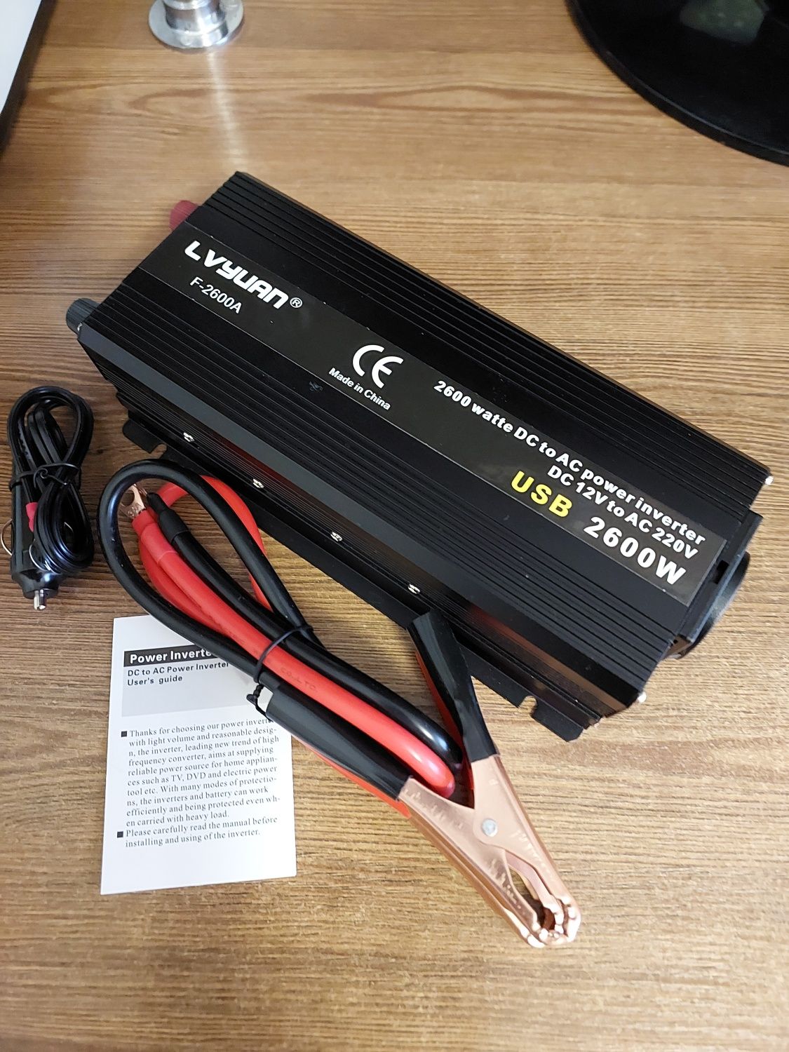 Інвертор 2600W Перетворювач напруги