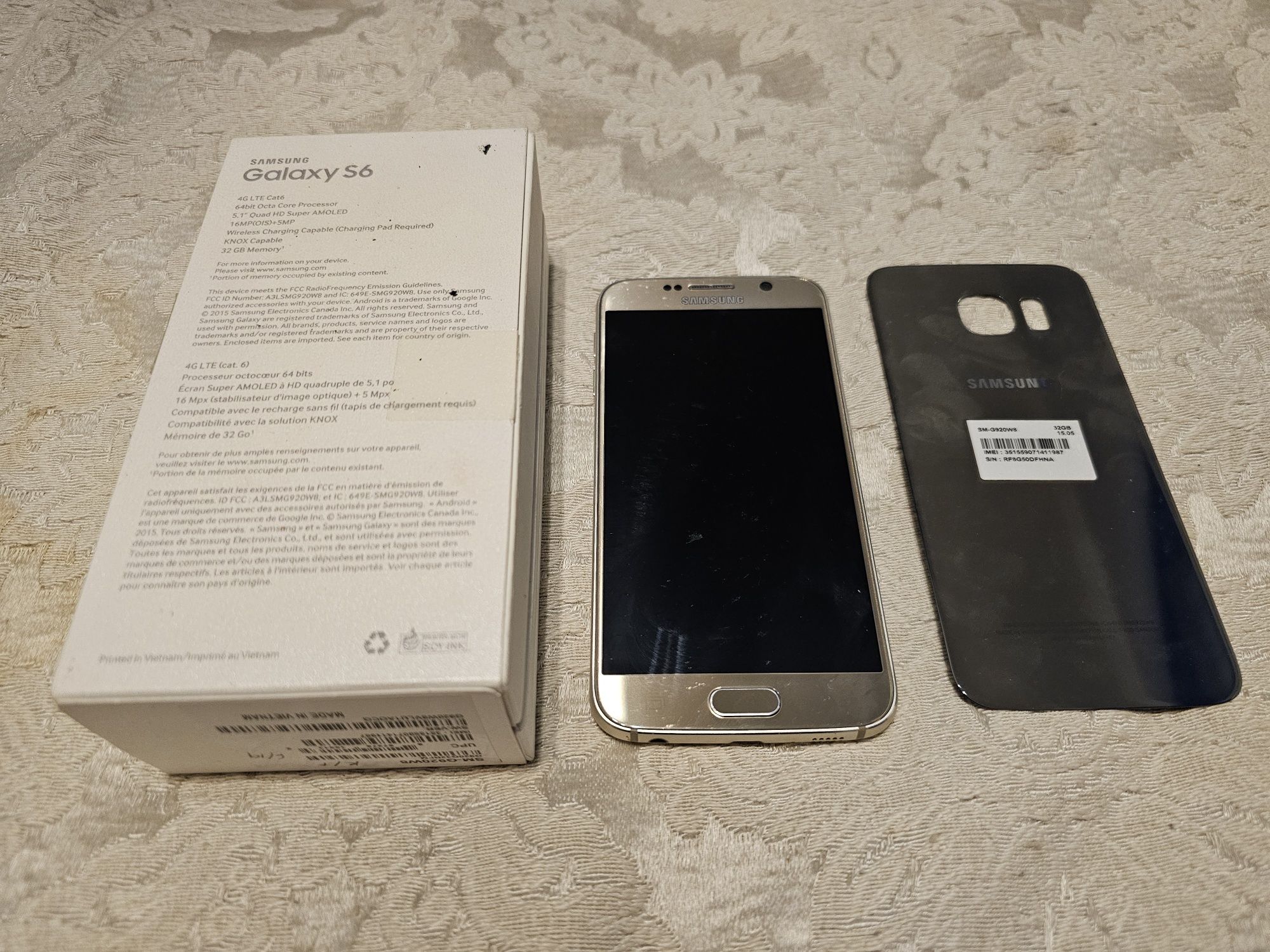 Samsung Galaxy S6 na części