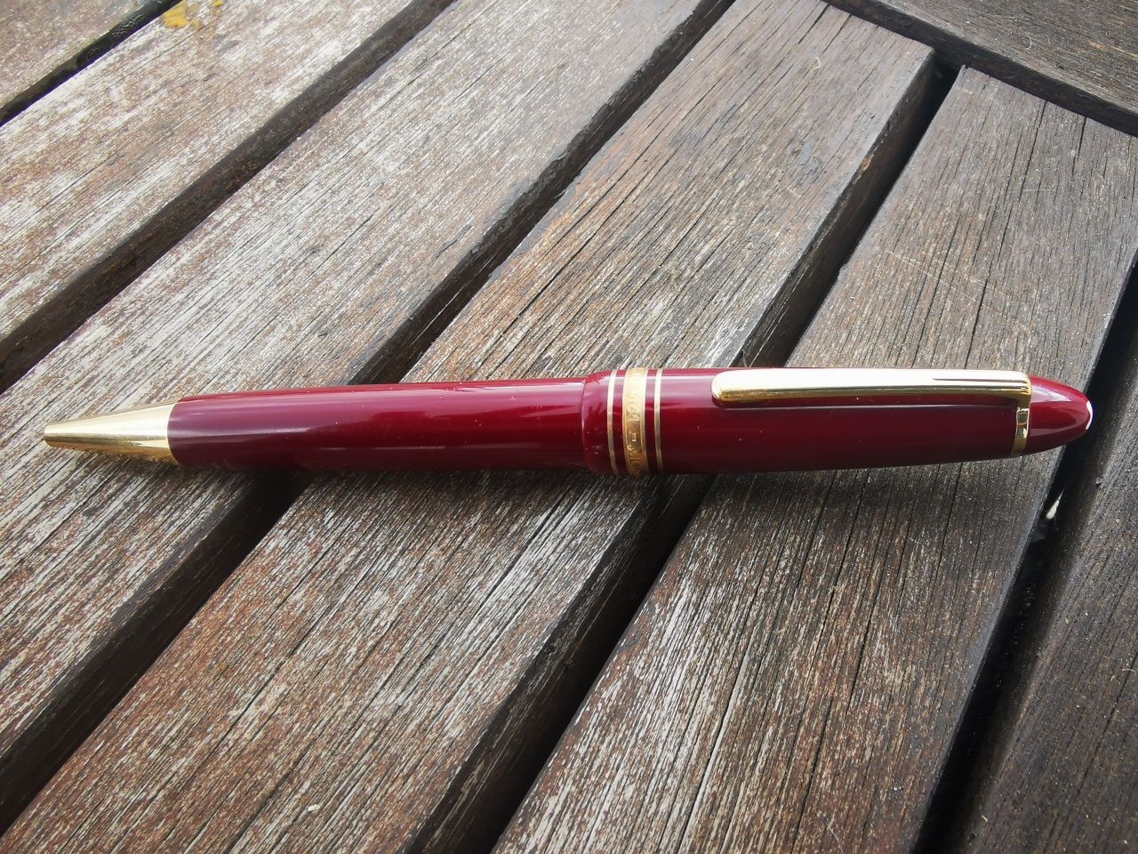 Montblanc #161 Meisterstück "Legrand" Bordeaux Vintage Raríssima!