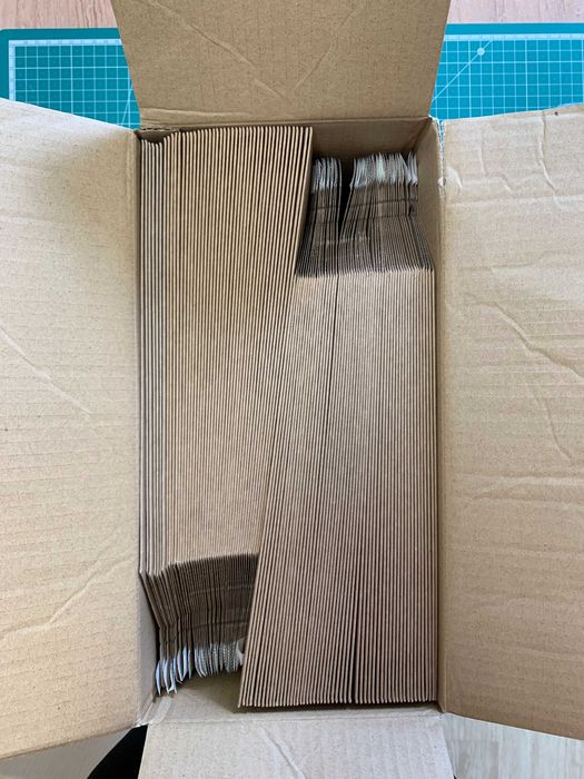 Envelopes Cartão Rígido Castanho - 245x175x30mm - 98uni