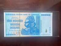 100 TRYLIONÓW dolarów Zimbabwe