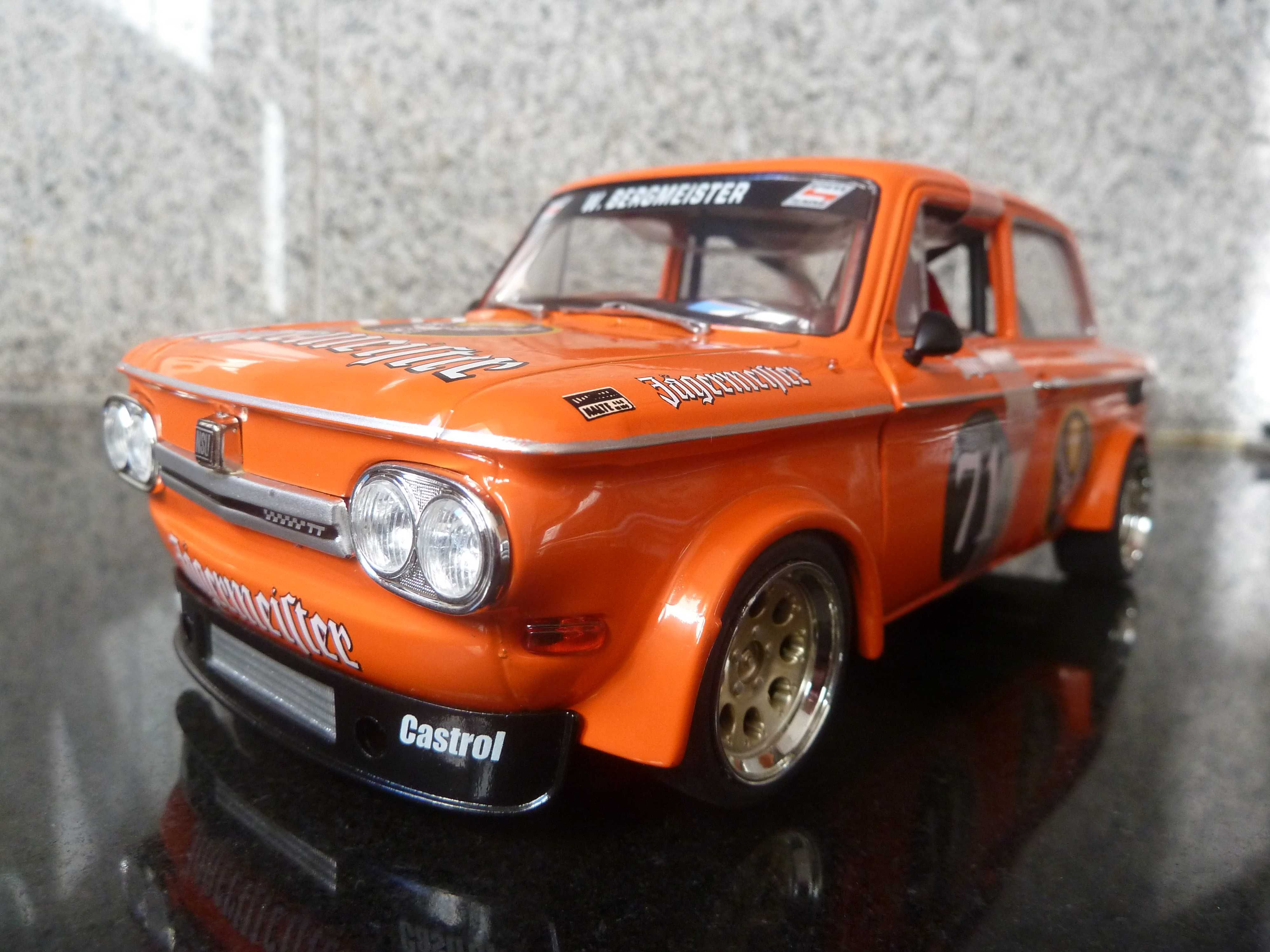 1:18 Revell, NSU TT Cup, Jagermeister, AutoArt Minichamps