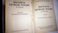 Stara Księga Historya Ustroju Polski 1920 r