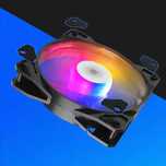 Świecący rgb wentylator 120mm do obudowy