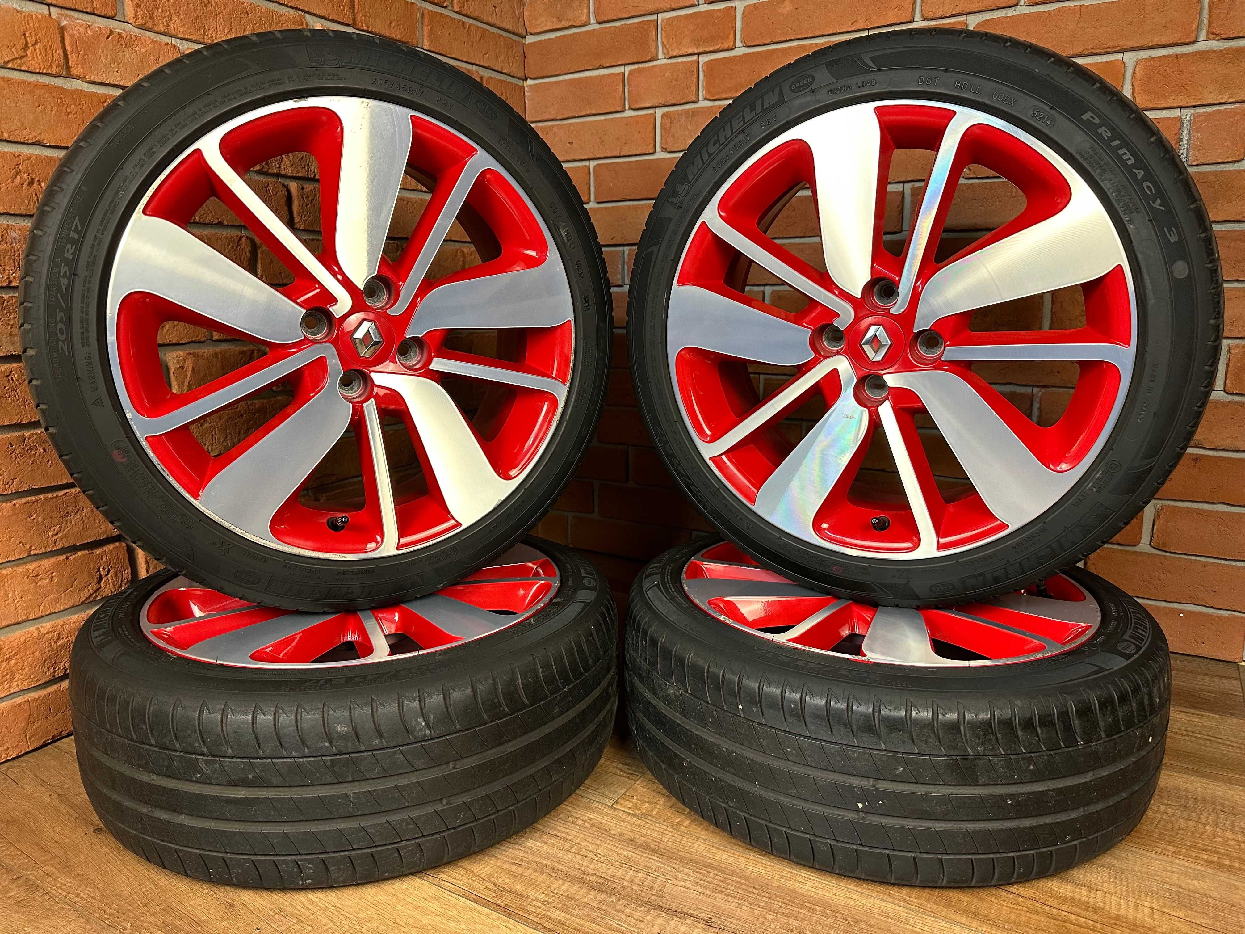 Koła Felgi 17 4x100 Renault Clio IV Oryginał Czujniki TPSM