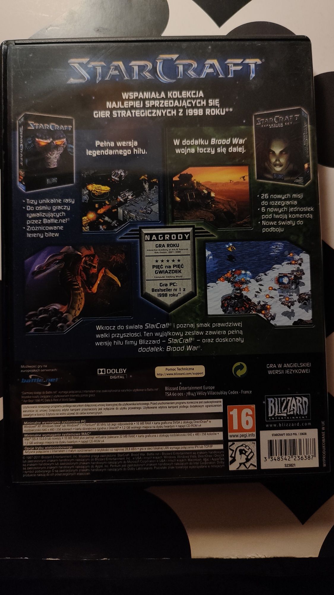 StarCraft + dodatek Brood War