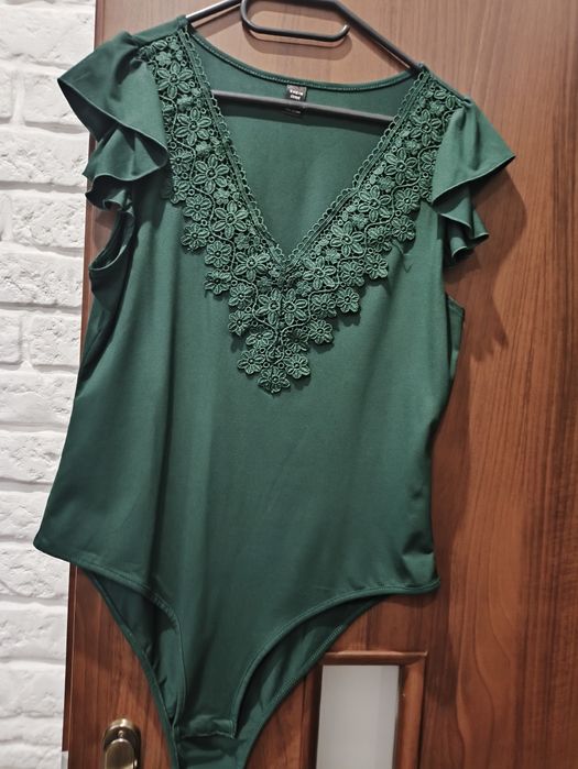 Bluzka body z koronką Shein rozm.XL