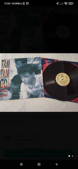 Disco de vinil Tam Tam Go