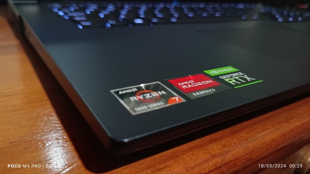 Lenovo Legion 5 17ach6h (17 polegadas), Ryzen 7, Rtx 3060