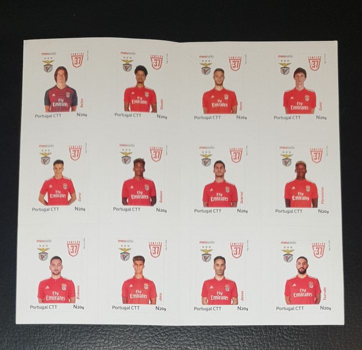 Selos do Benfica 37 SLB Campeão