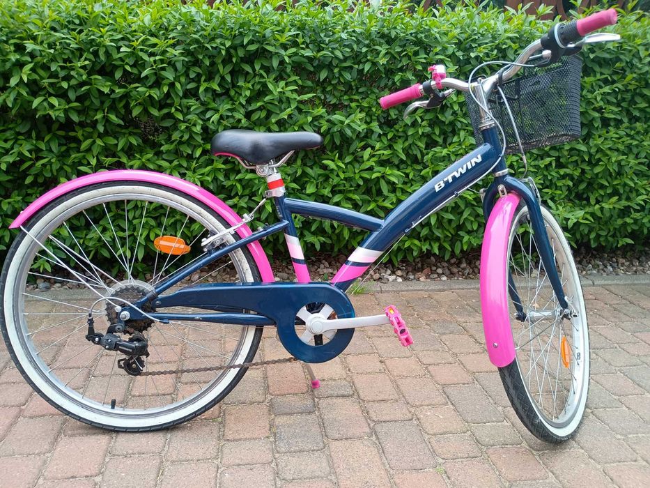 Rower miejski dla dziewczynki BTWIN 500