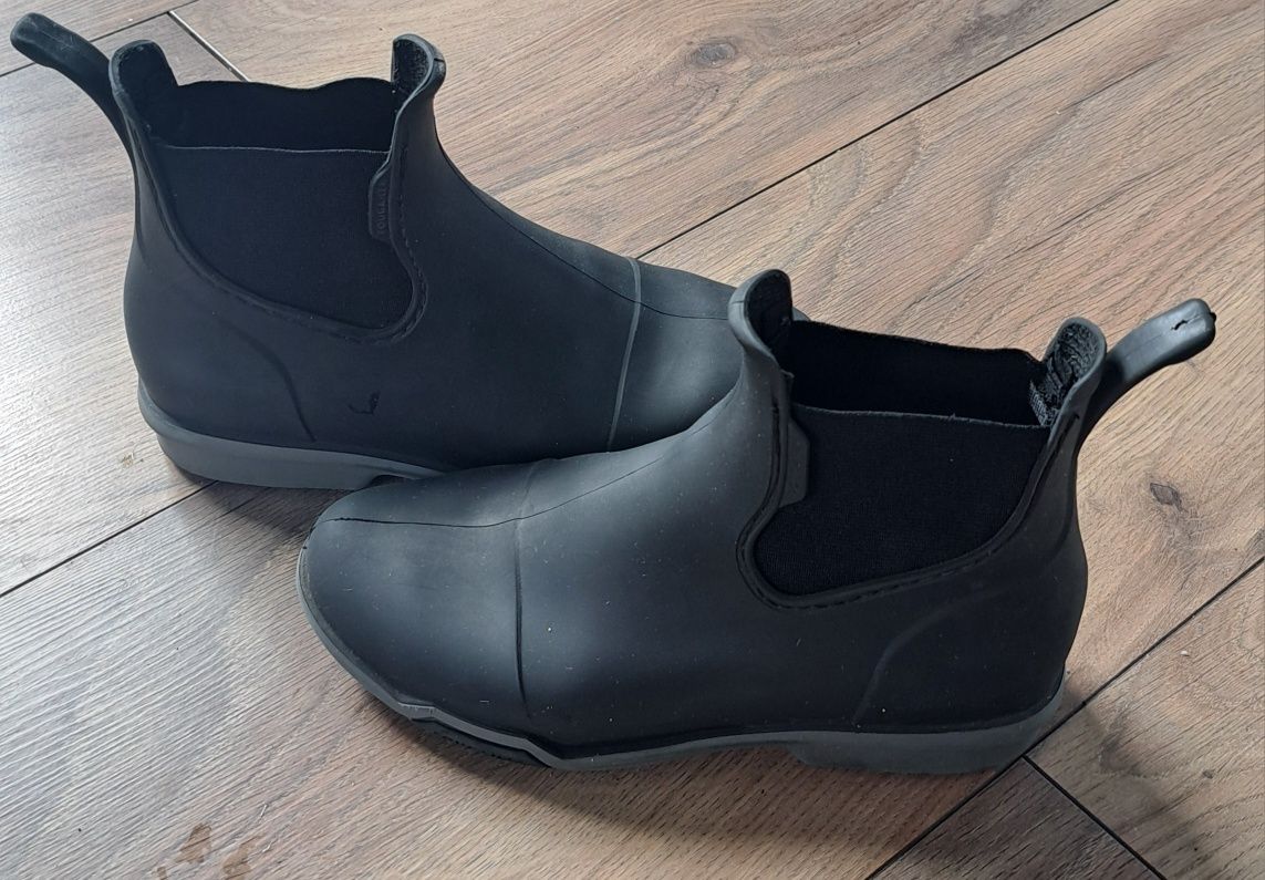 Sztyblety buty jeździeckie Fouganza 100, rozmiar 34