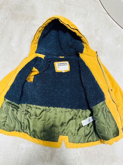 Тепла демісезонна куртка для хлопчика Marks&Spencer 4-5 років