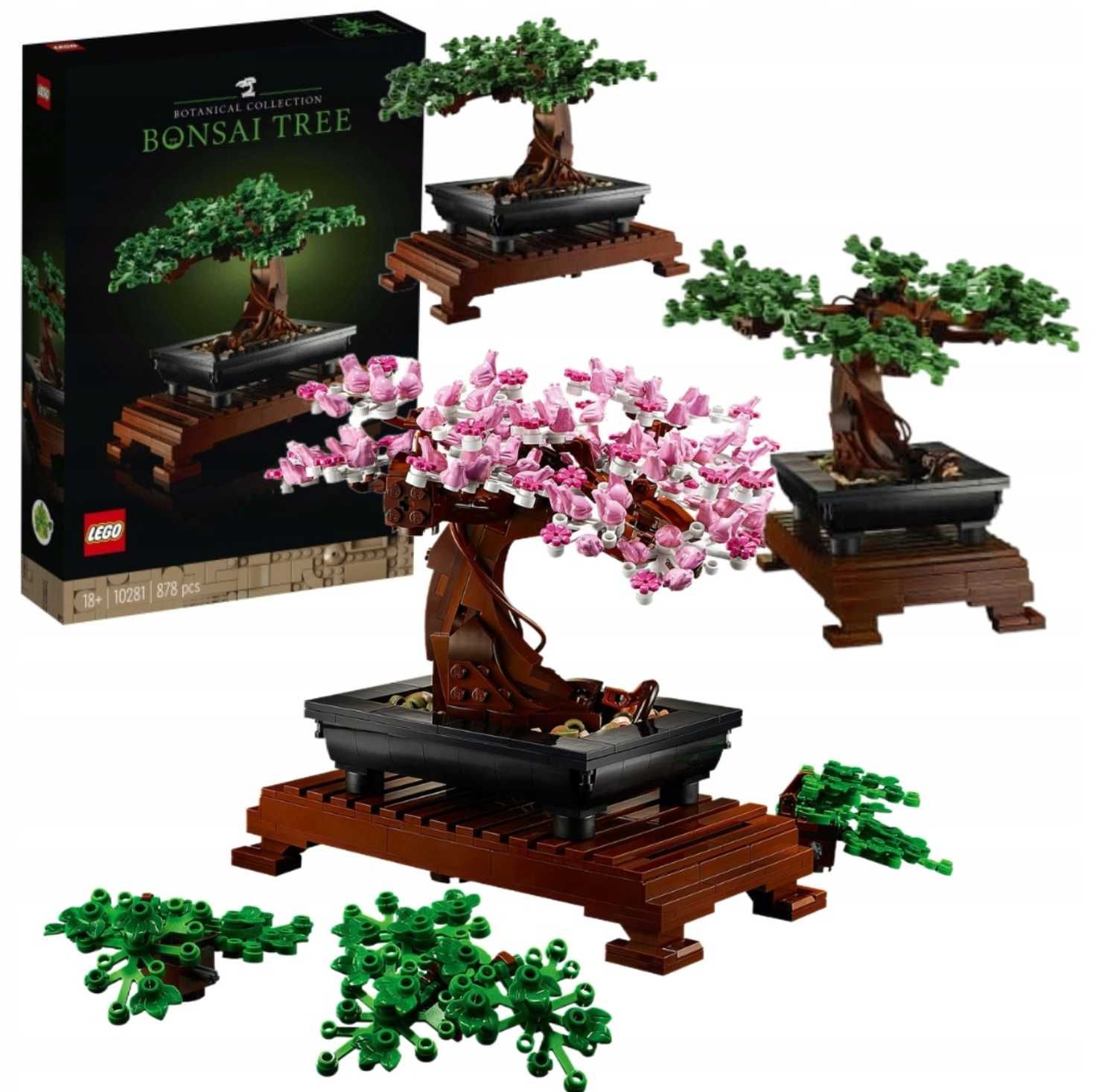 LEGO Creator 10281 Drzewko Bonsai Drzewo Botanical Klocki NOWE