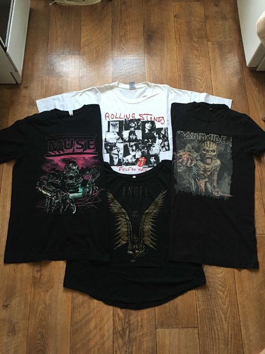 Официальный Мерч Рок Rammstein Rolling Stones Iron Maiden Muse