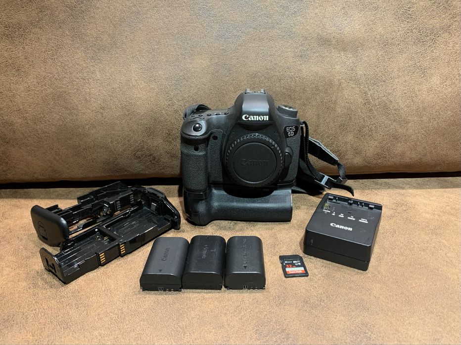 Aparat Canon 6D - zestaw