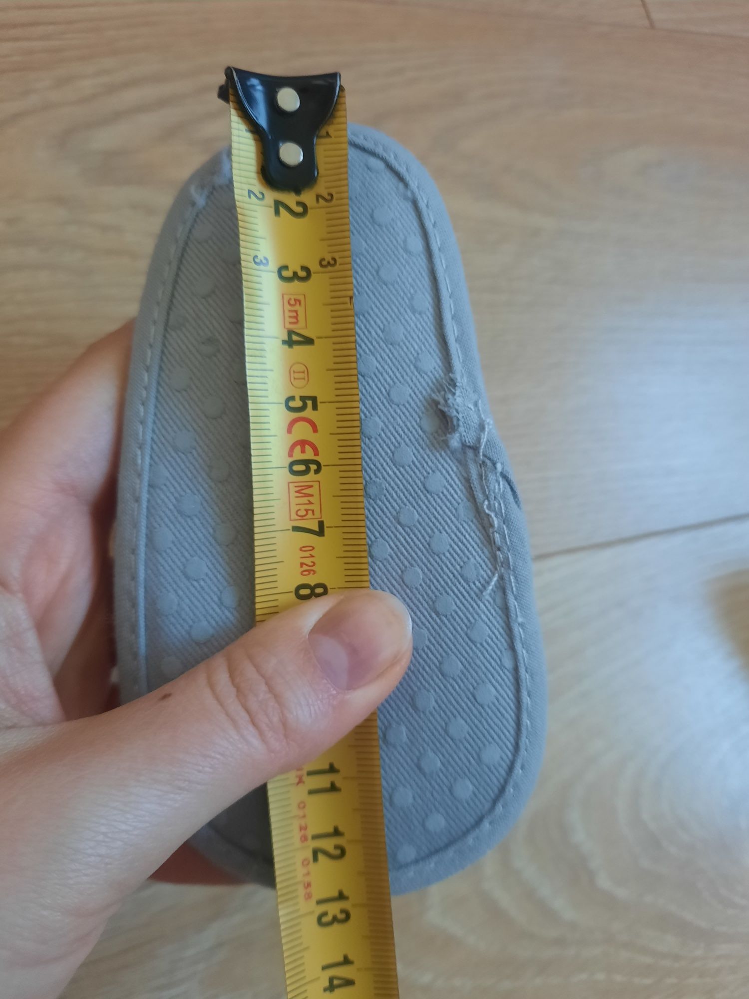 Nowe bez metki Buty kapcie misie ocieplane 12 cm 0-6 mies. Rozm. 16/17