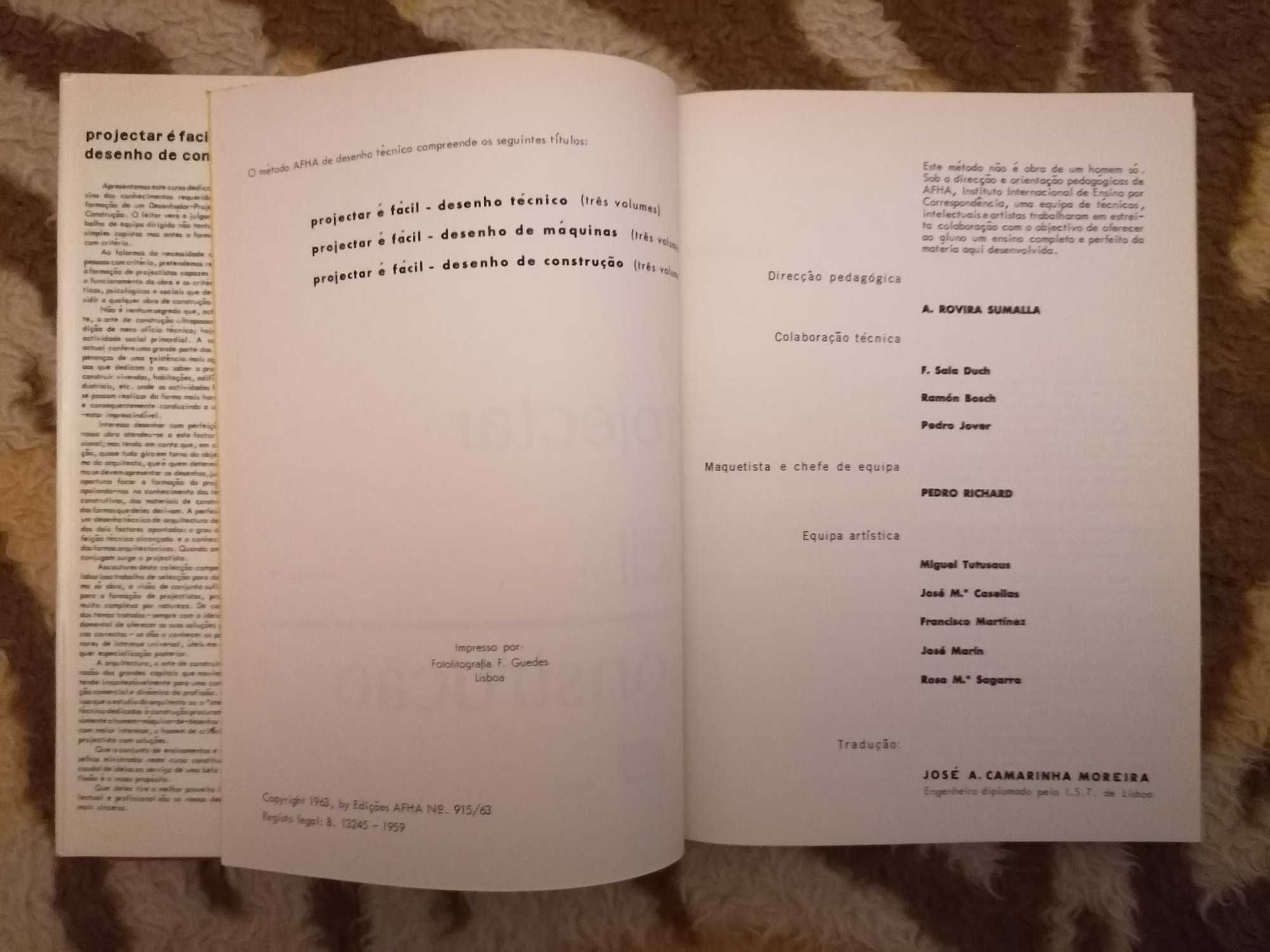 PROJECTAR É FÁCIL - Construção - 3 Volumes
