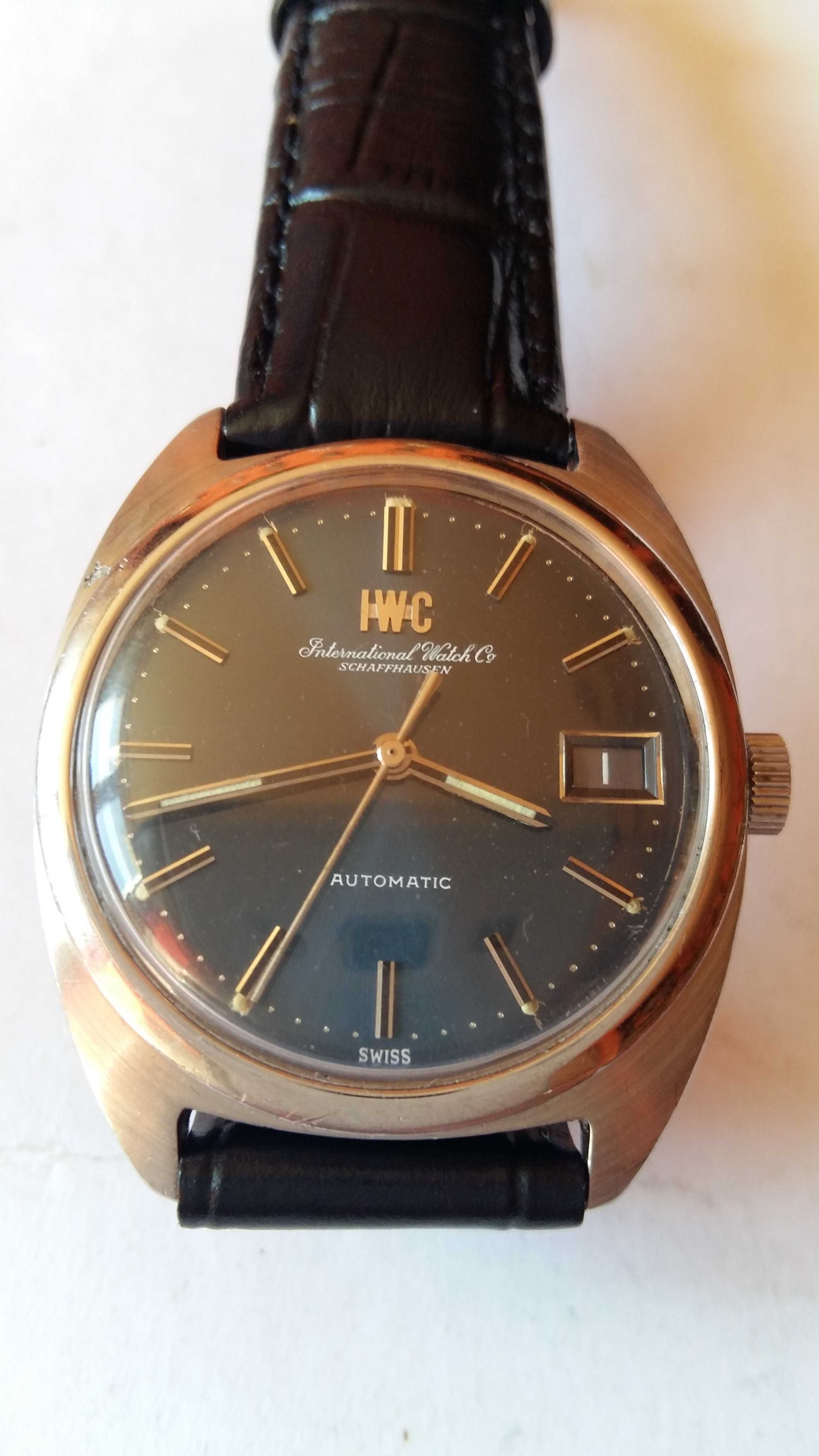 Zegarek IWC Schaffhausen Automat nie srebra-srebro.Okazja!