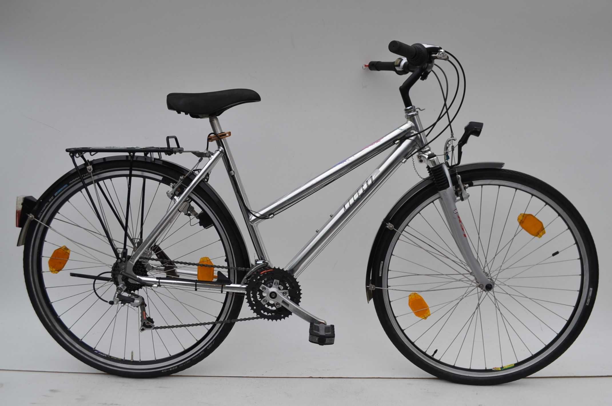 Aluminiowy rower trekkingowy * Allegro * koła 28''