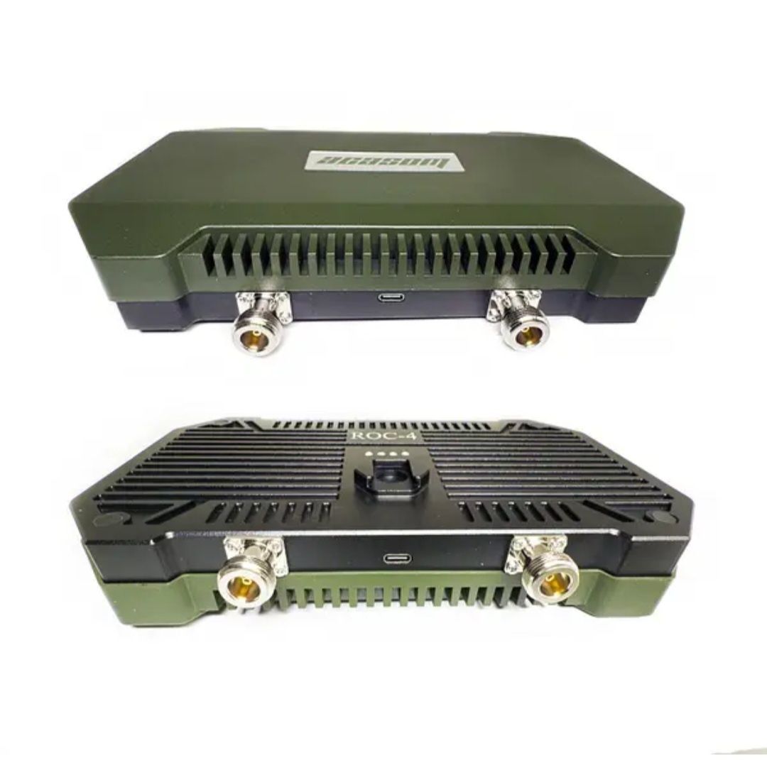 КОМПЛЕКТ Антенна усилитель ROC-4 N-Type 2.4G/5.2G/5.8G+Кабель RG-8 20m