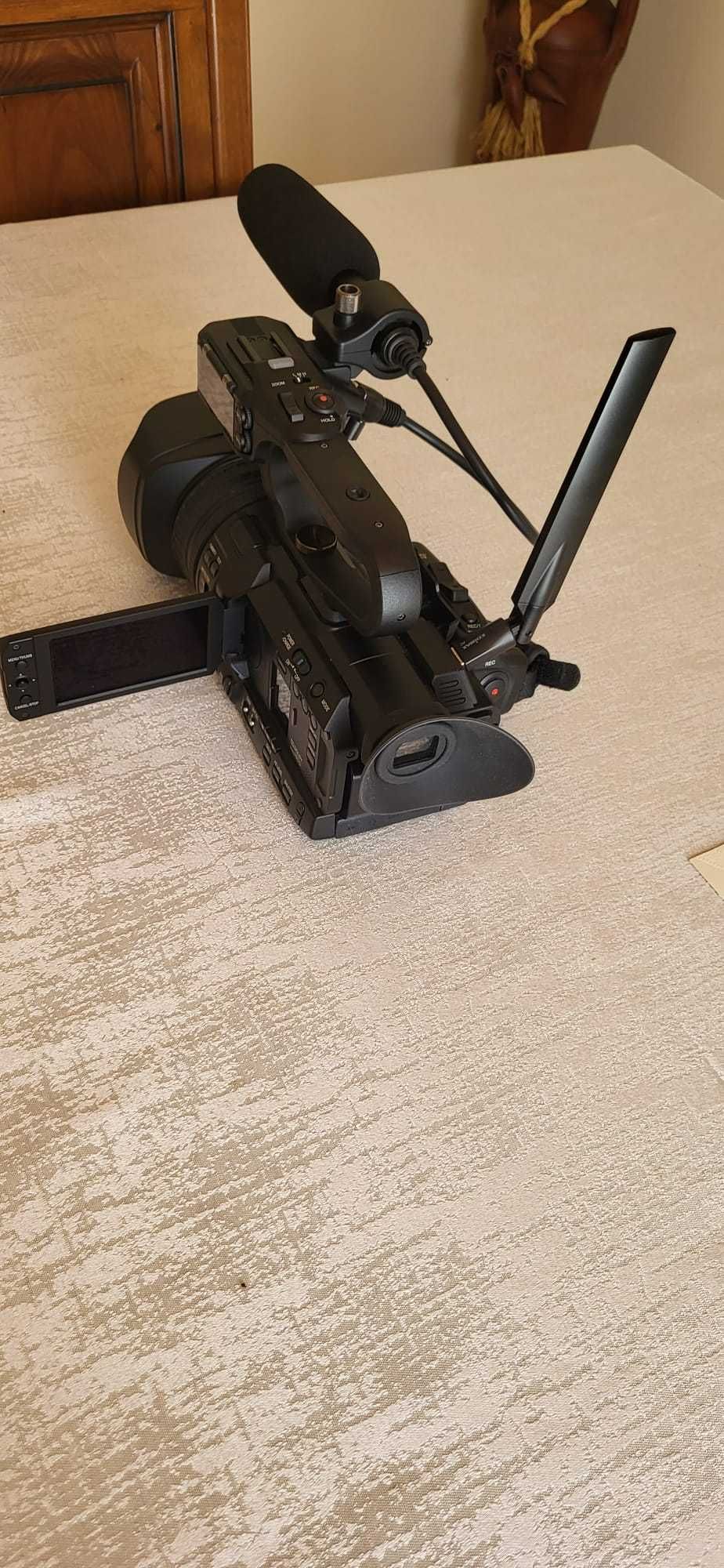 Câmara de vídeo JVC GY-HM250E 4K LIVE streaming