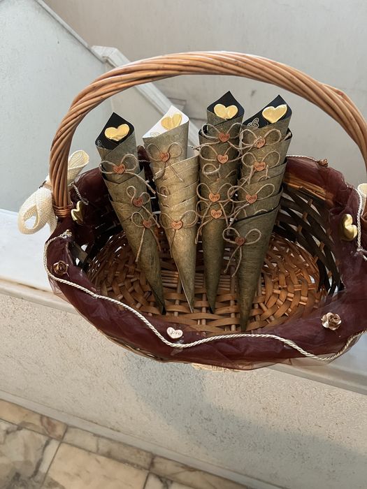 3 Cestos de Verga ( Casamento)