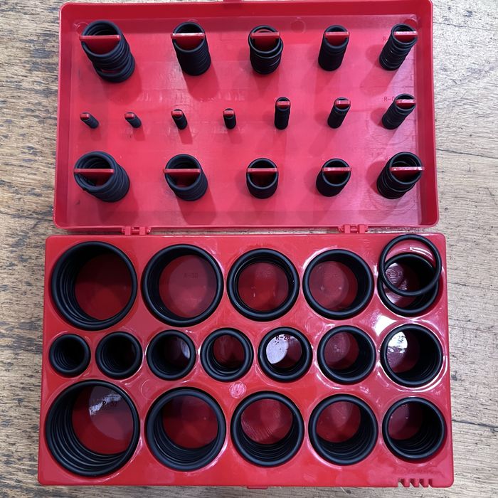 Caixa O-Rings /Vedantes/borrachas 419 Peças - NOVO