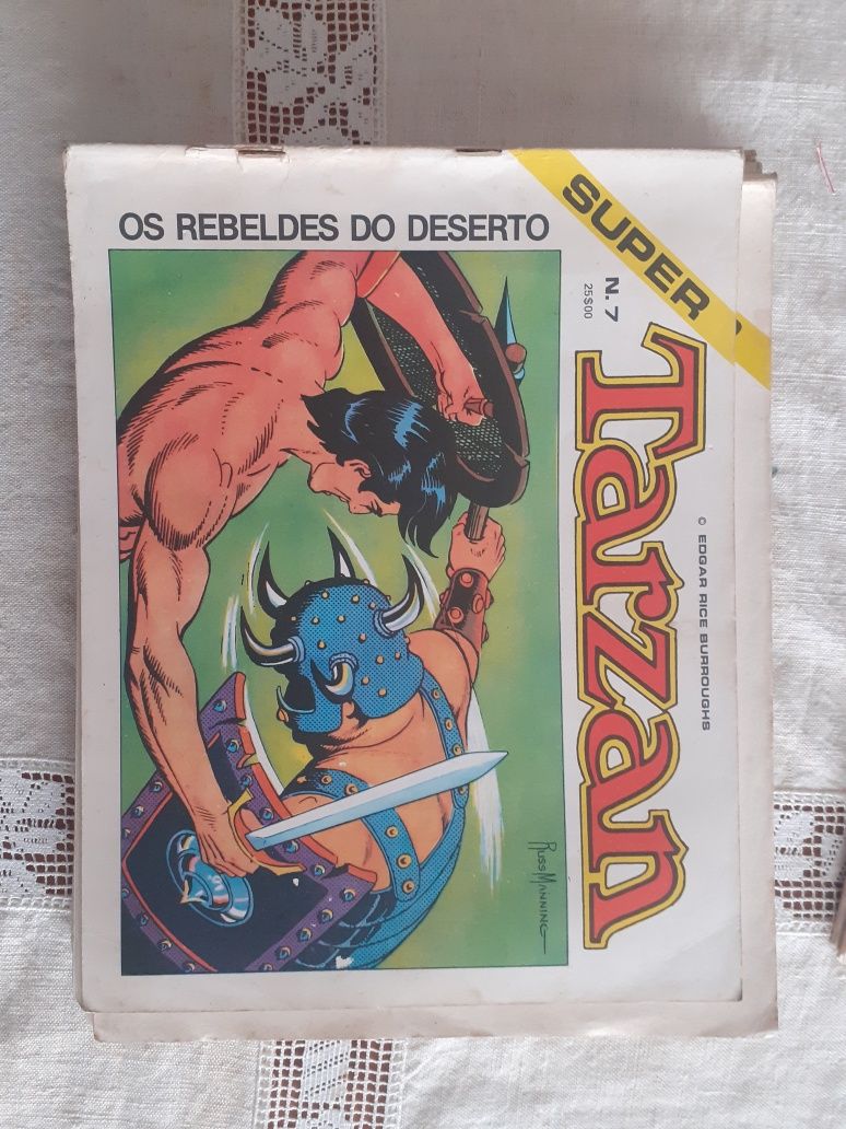 Livros bd tarzan