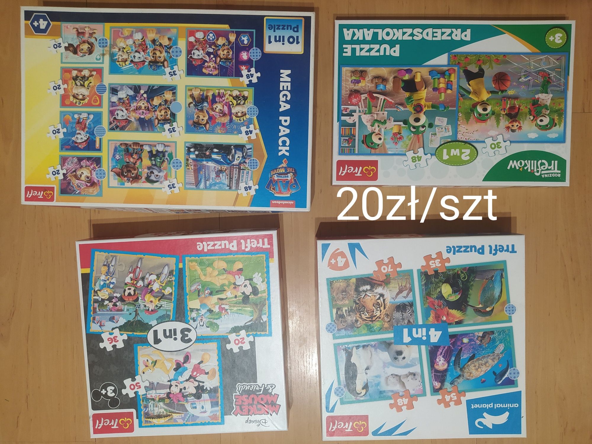 Puzzle, składanki