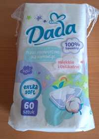 Płatki kosmetyczne dla niemowląt Dada 60 szt.