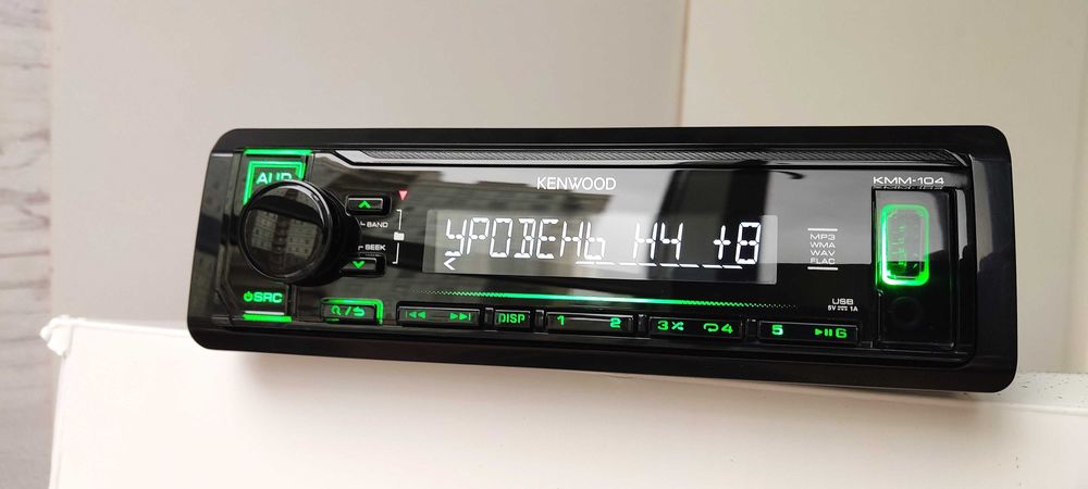 Kenwood KMM-GY с Bluetooth MOSFET 4x50 магнитола - оригинал!