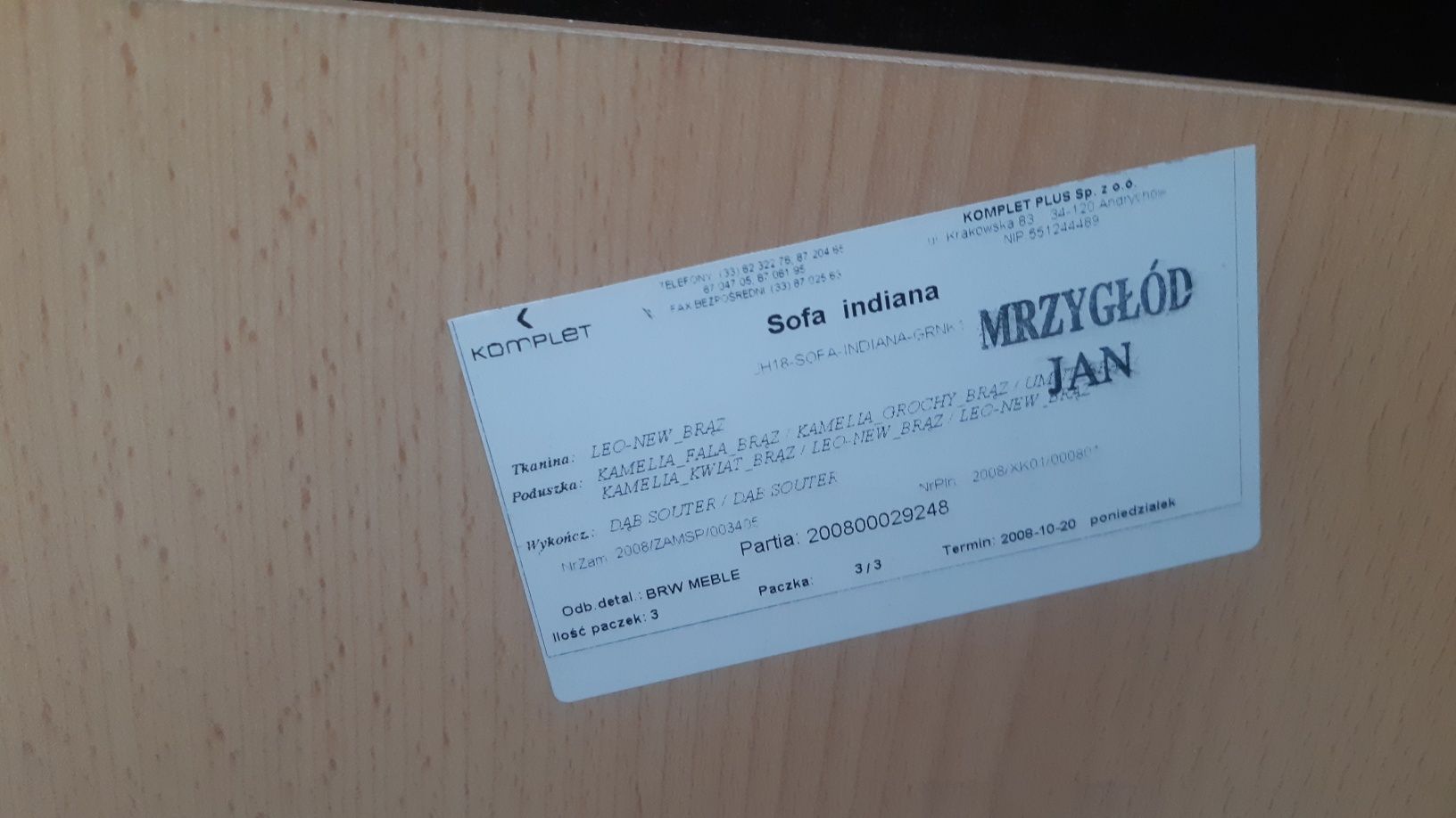 Sofa kanapa rozkładana Indiana