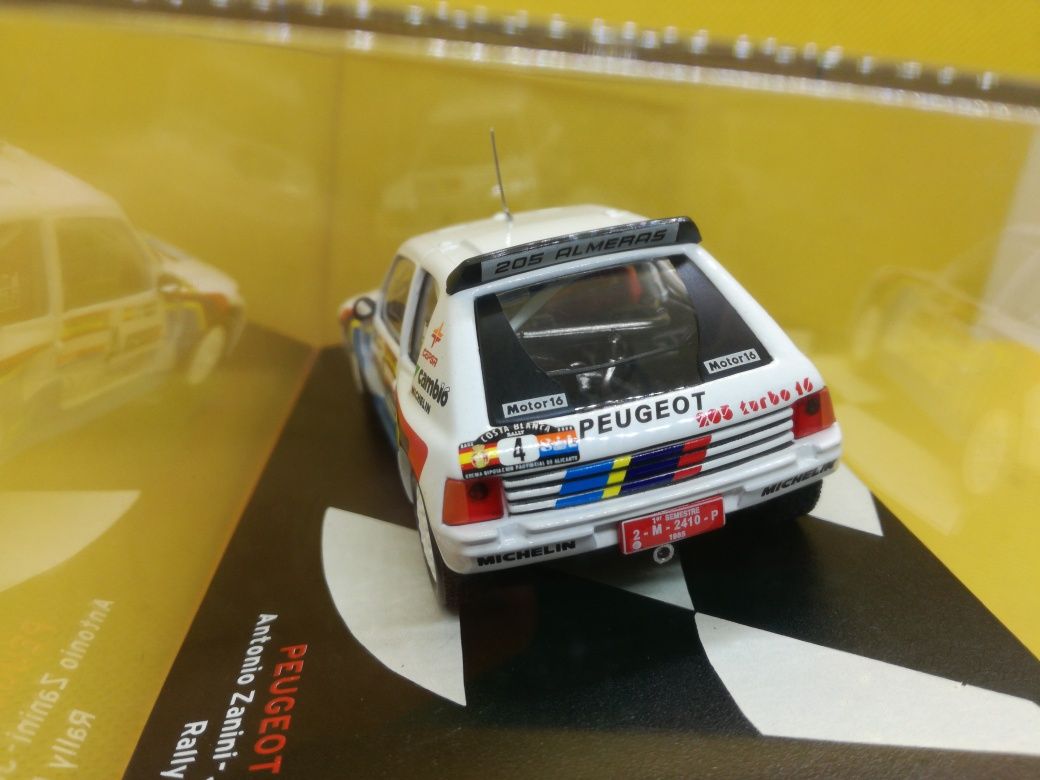 N.83 Miniaturas 1/43 Peugeot 205 de Rally Novas