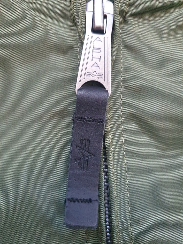 kurtka us army/flyers ALPHA INDUSTRIES - MA 1 SAGE GREEN/nowa